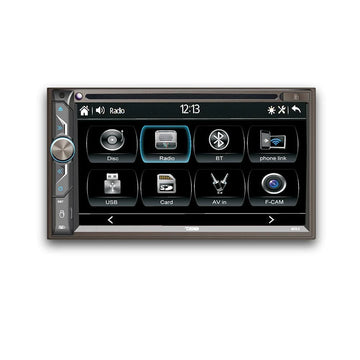 DS18 DDX6.9 6.9" Double-Din Head Unit Digital media receiver Player, DVD, Touchscreen, Bluetooth, USB, Mirror Link
