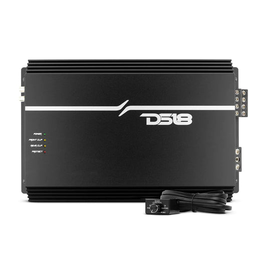 DS18 EXL-P1200X4 – 4 Channels Class A/B Car Amplifier – 200W RMS Power @ 4 Ohm 200W x 4CH– Made in Korea