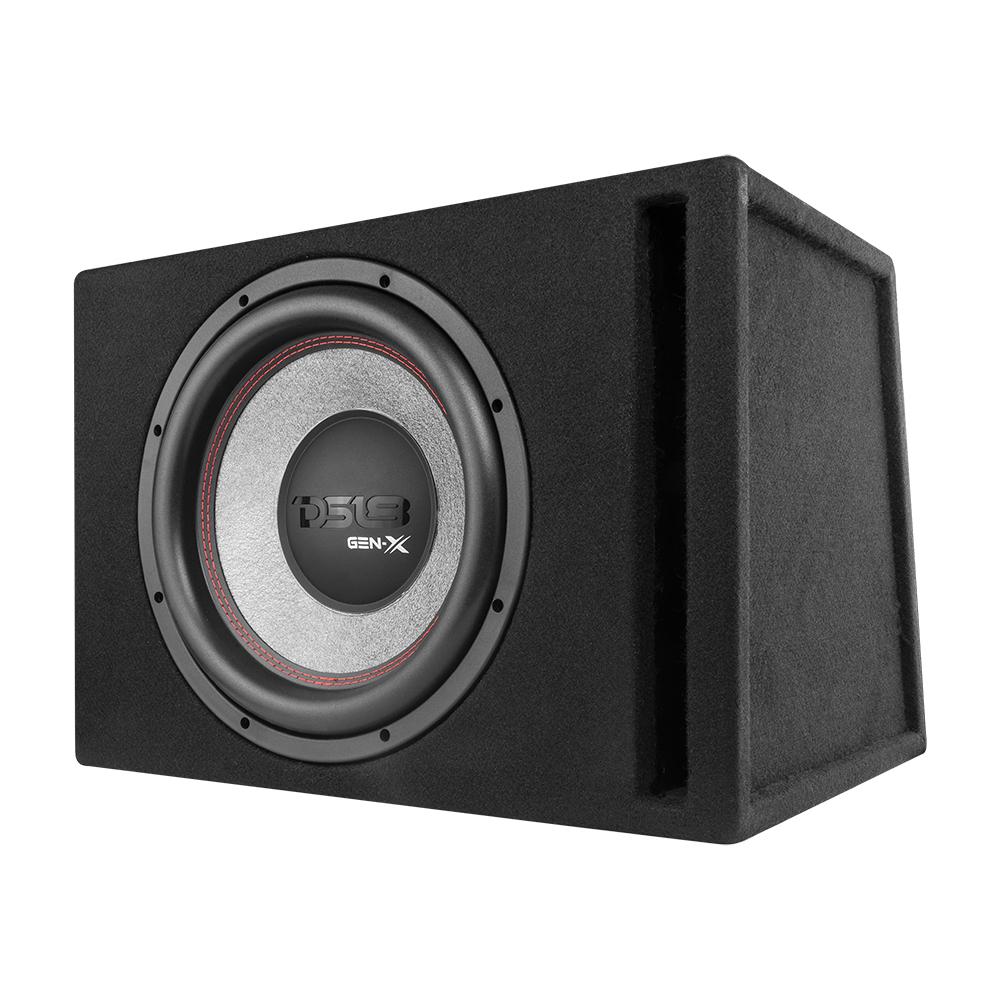 DS18 GEN-X112LD Bass Package GEN-X124D 12" Subwoofer In a Ported Box 900 Watts