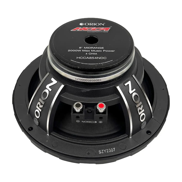 HCCA854NDC ORION 8" Neodymium Midrange Dust Cap Speakers