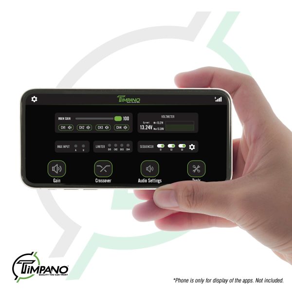 Bluetooth Car Audio Signal Processor DSP – TPT-SP4BT