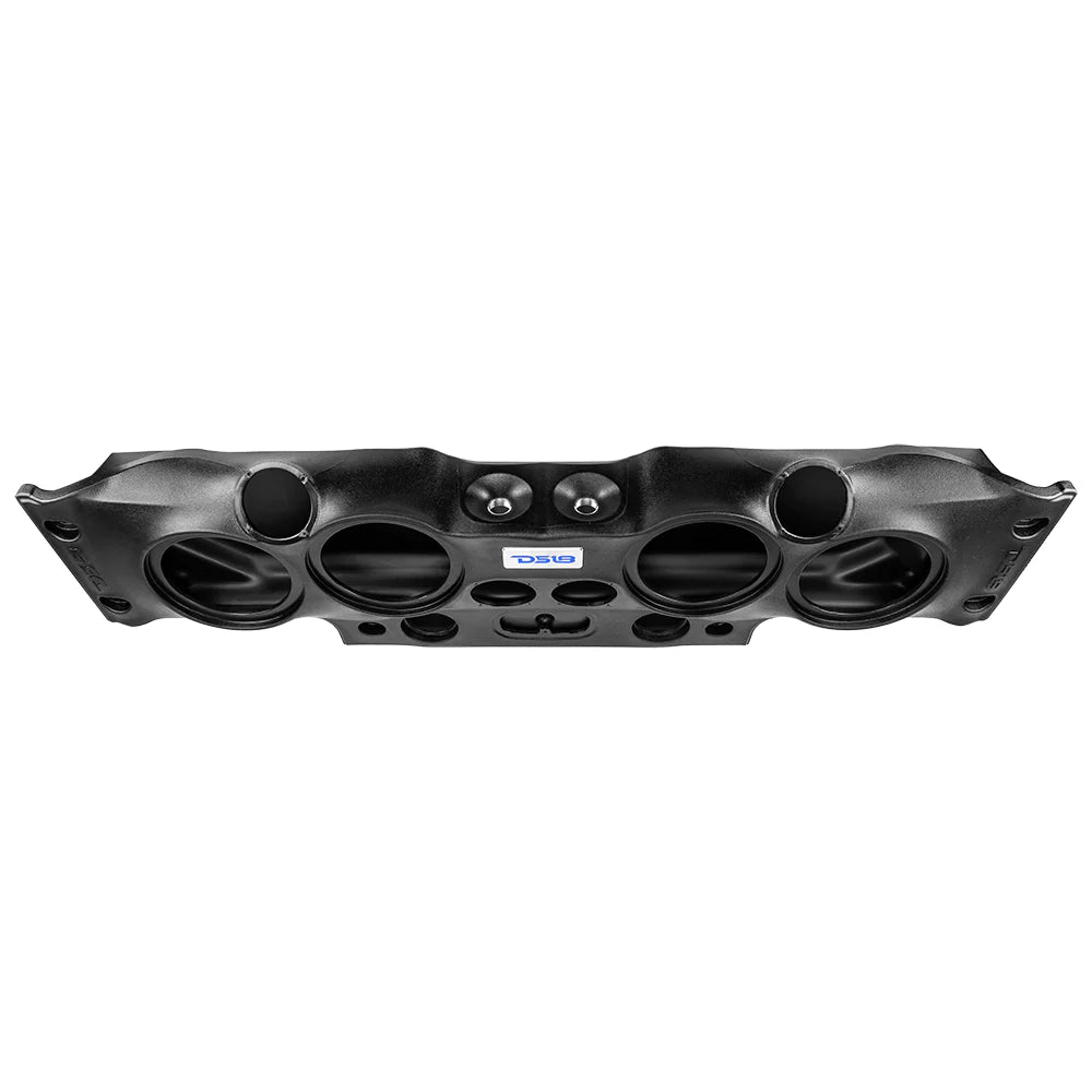 DS18 JK-SBAR/BK Overhead Sound Bar System for JK/JKU Jeeps (4x 8" Speakers 4x3.72" Tweeters 2x1" Drivers) - Black