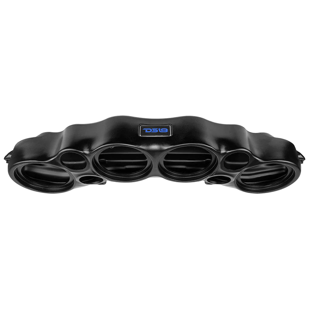 DS18 JL-SBAR/BK Overhead Sound Bar System for JL/JLU,JT Gladiator Jeeps (4X8" Speakers 4X3.72" Tweeters) - Black