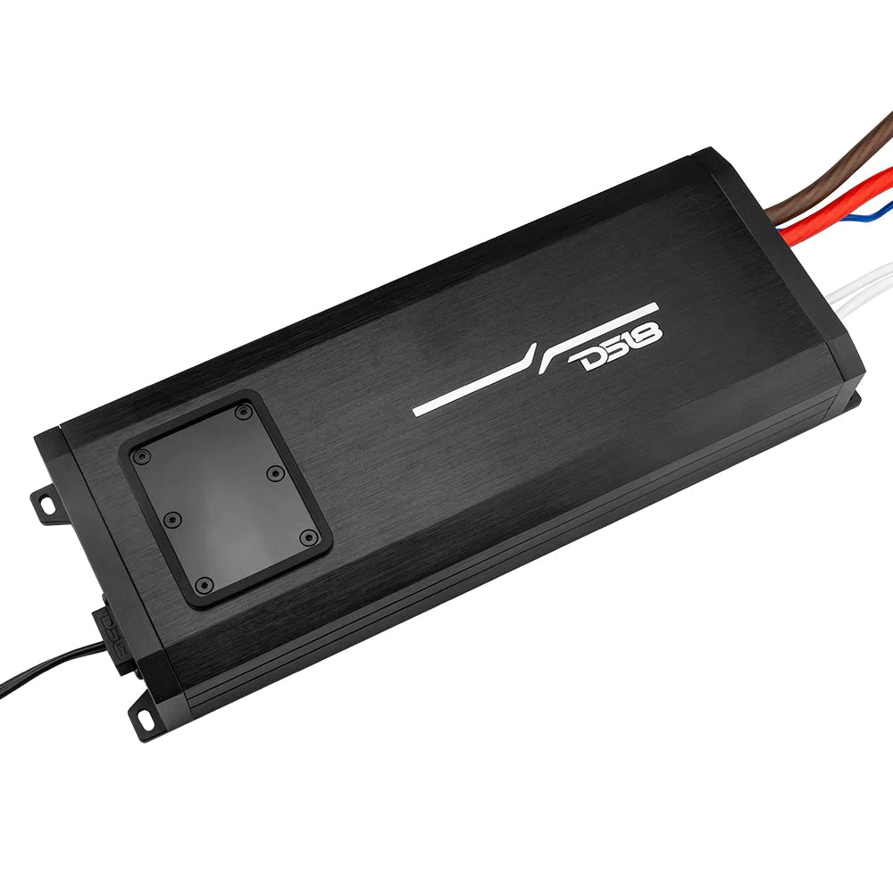 DS18 HYDRO NXL-X1000.1D 1-Channel Marine Waterproof Amplifier - Class D 1000 Watts RMS @ 1 Ohm 2000 Watts Peak