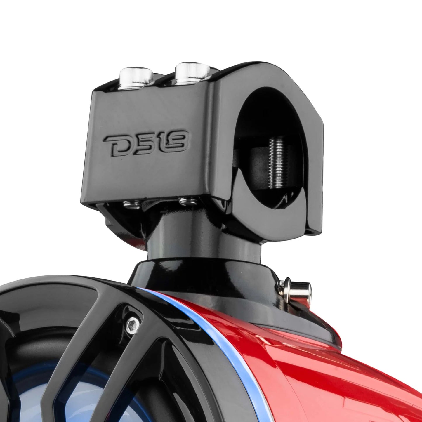 DS18 HYDRO NXL-X6TP/RD 6.5" Marine Water Resistant Wakeboard Tower Speakers with Integrated RGB LED Lights 300 Watts - Red