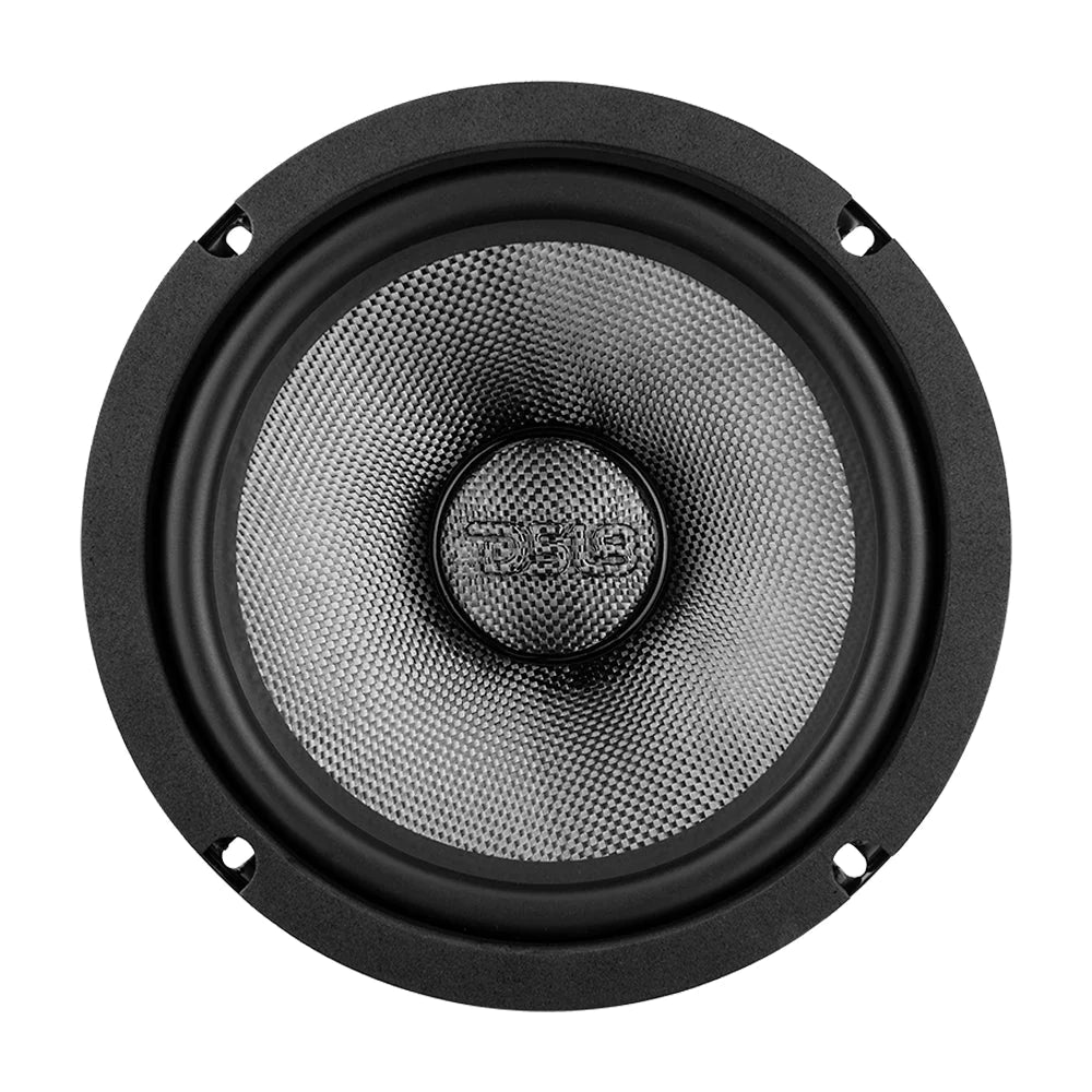DS18 PRO-CF8.2NR 8" Mid-Bass Loudspeaker with Water Resistant Carbon Fiber Cone and Neodymium Rings Magnet 600 Watts 2-Ohm