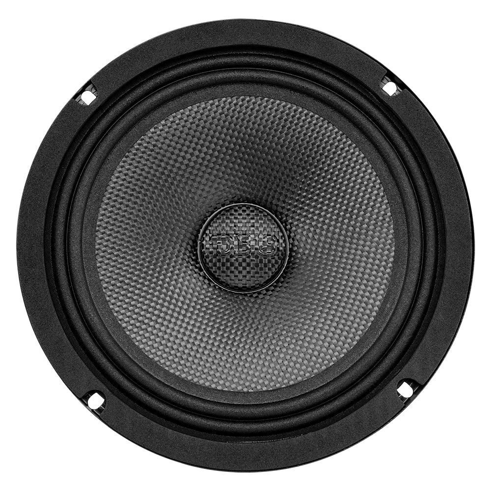 DS18 PRO-CF8.4SL PRO 8" Slim Carbon Fiber Water resistant Cone Mid-Bass Loudspeaker 550 Watts Max 4-Ohm