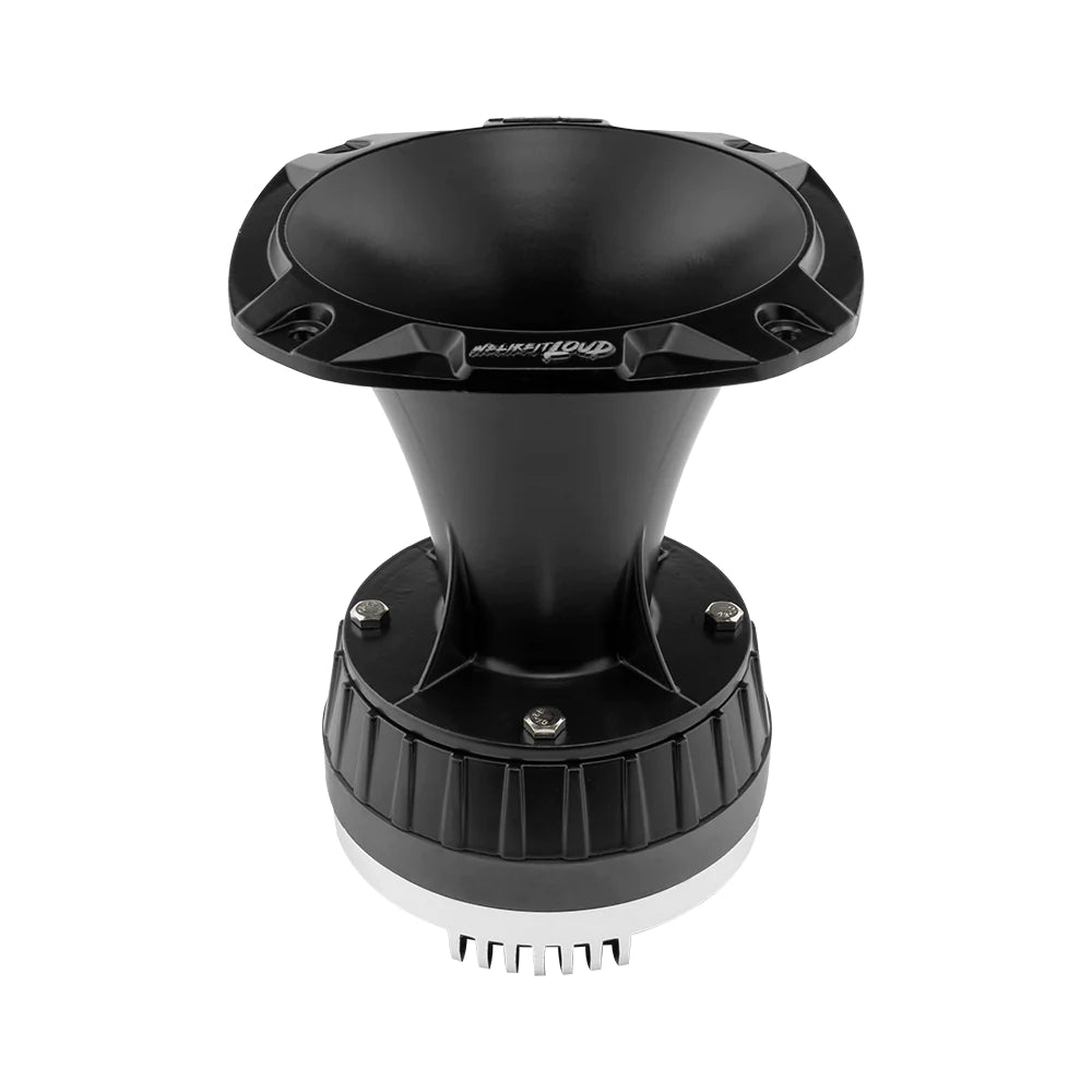 DS18 PRO-DKH1X 2"Bolt On Throat Compression Driver with Spacer, 2" Throat Titanium VC and PRO-HA102/BK Horn 640 Watts 115dB 8 ohm Mounting Depth 7.9"