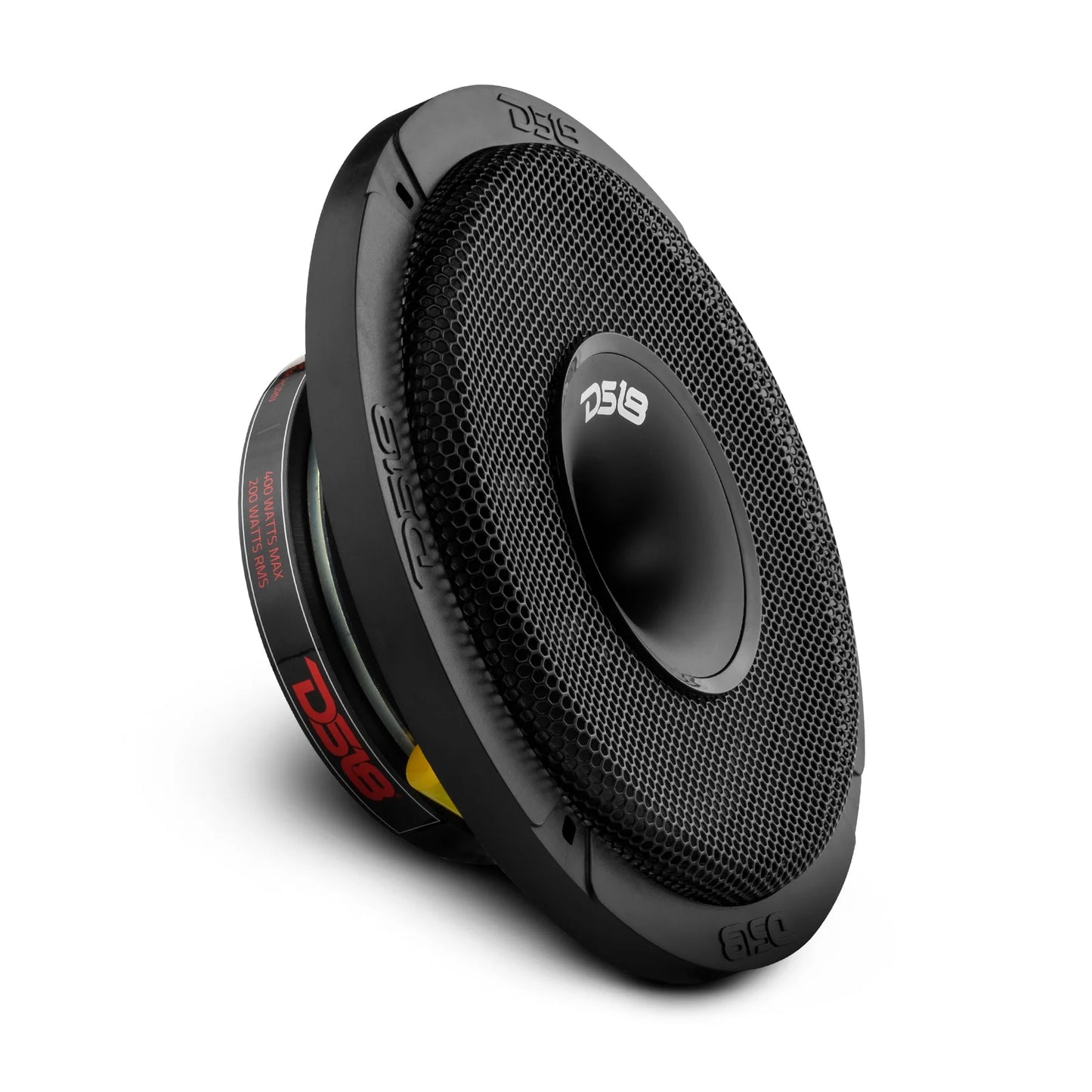 DS18 PRO-HY8MSL PRO 8" Shallow Hybrid Mid-Range Loudspeaker with Built-in Driver 400 Watts 8-Ohm