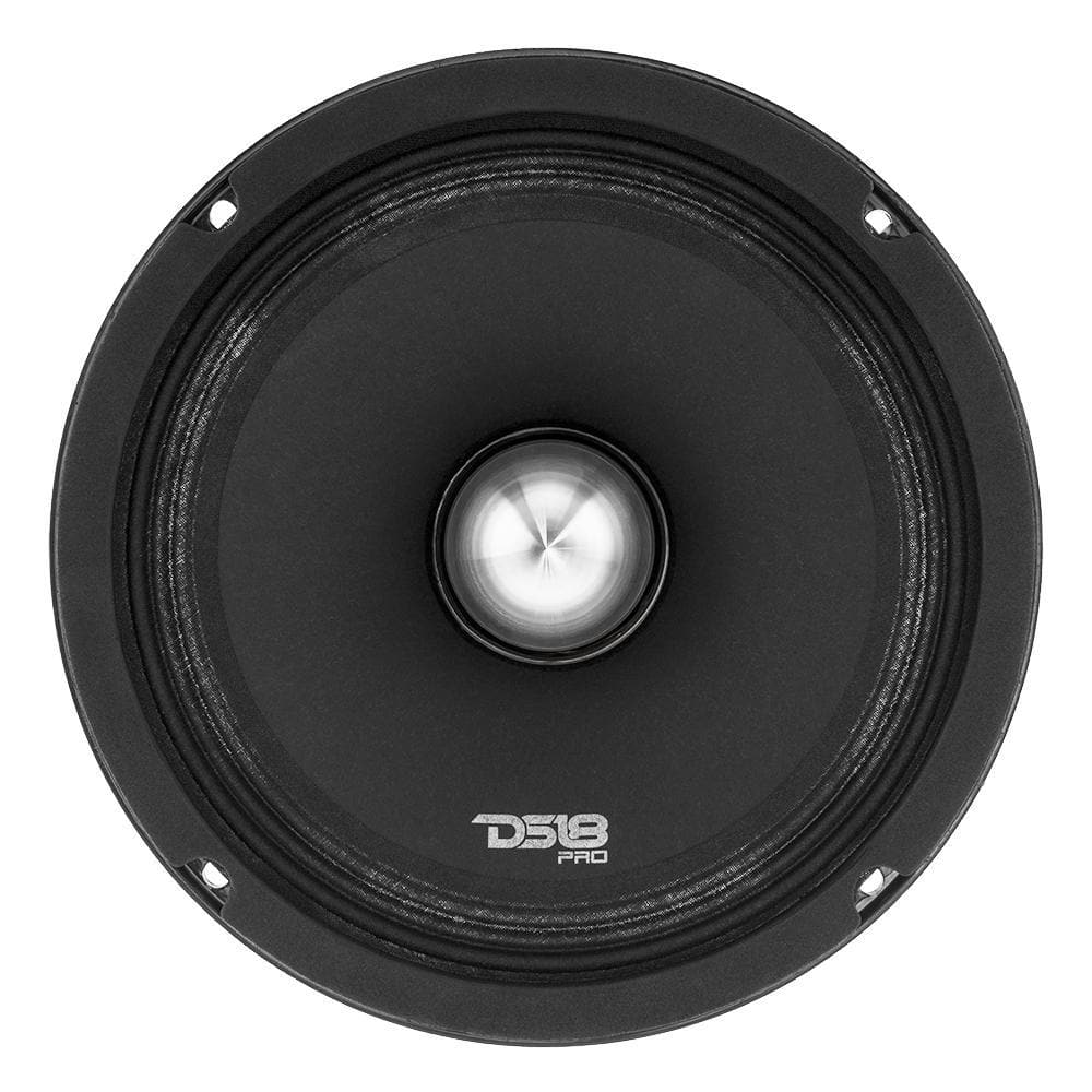 DS18 PRO-NEO8 8" Neodymium Mid-Range Loudspeaker with Bullet 600 Watts 4-Ohm