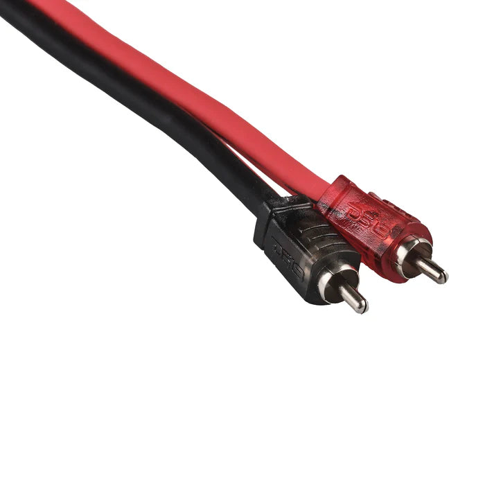 Level 2 RCA 100% Copper OFC Y Connector 2 MALE to 12 MALE 1.5 Feet - RED