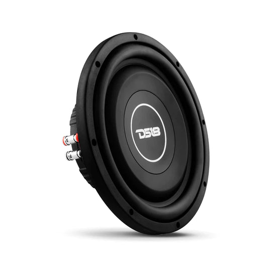 DS18 SRW12.4D 12" Car Subwoofer 440 Watts 4-Ohm DVC Shallow Mount