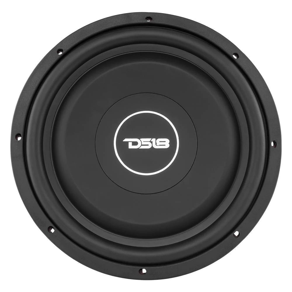 DS18 SRW12.4D 12" Car Subwoofer 440 Watts 4-Ohm DVC Shallow Mount