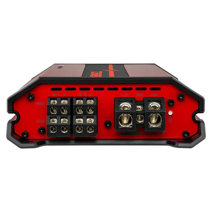 SXE Class D 4-Channel Amplifier 4 x 100 Watts Rms @ 4-ohm 2000 Watts