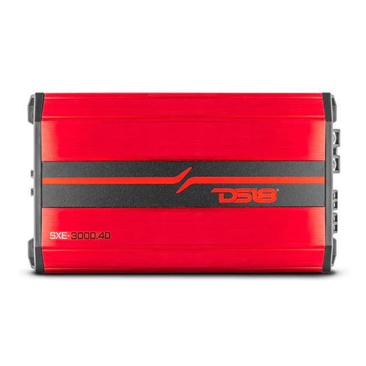 DS18 SXE-3000.4D/RD Class D 4-Channel Full-Range Car Amplifier  200 x 4 RMS @4 OHM 3000 Watts