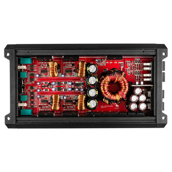 DS18 SXE-4000.4D/BK Class D 4-Channel Full-Range Car Amplifier 275 x 4 RMS @4 OHM 4000 Watts