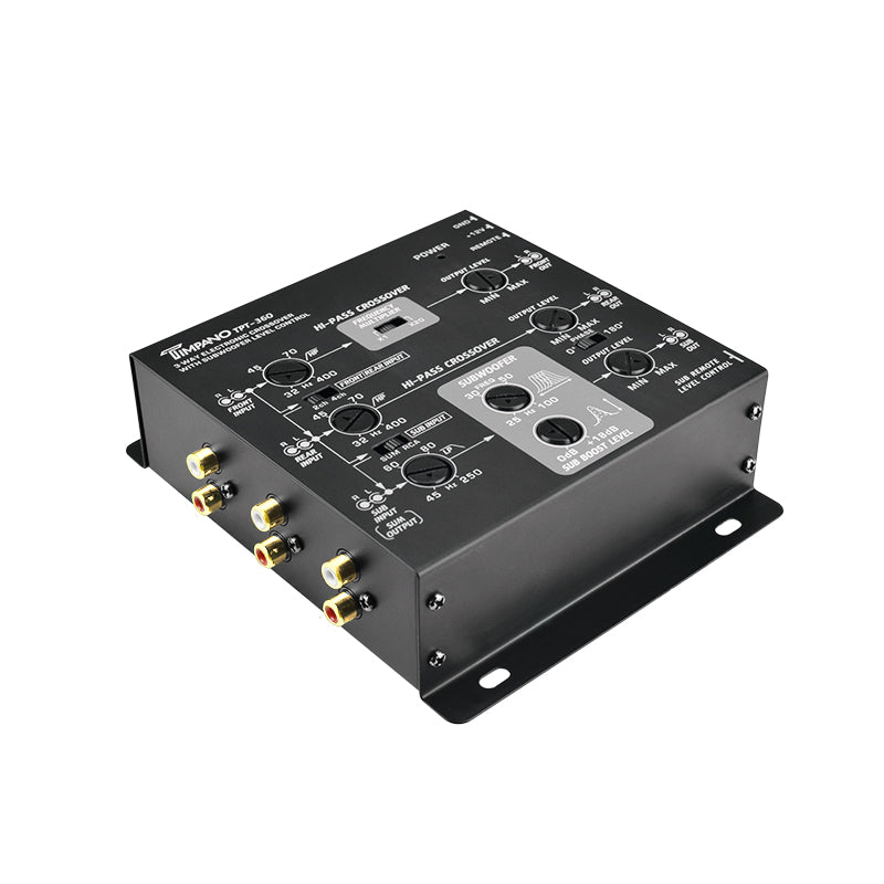 TPT-360 3 Way Electronic Crossover