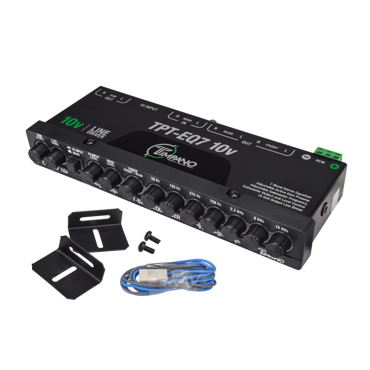TPT-EQ7 10V Band Equalizer High Voltage Line Driver