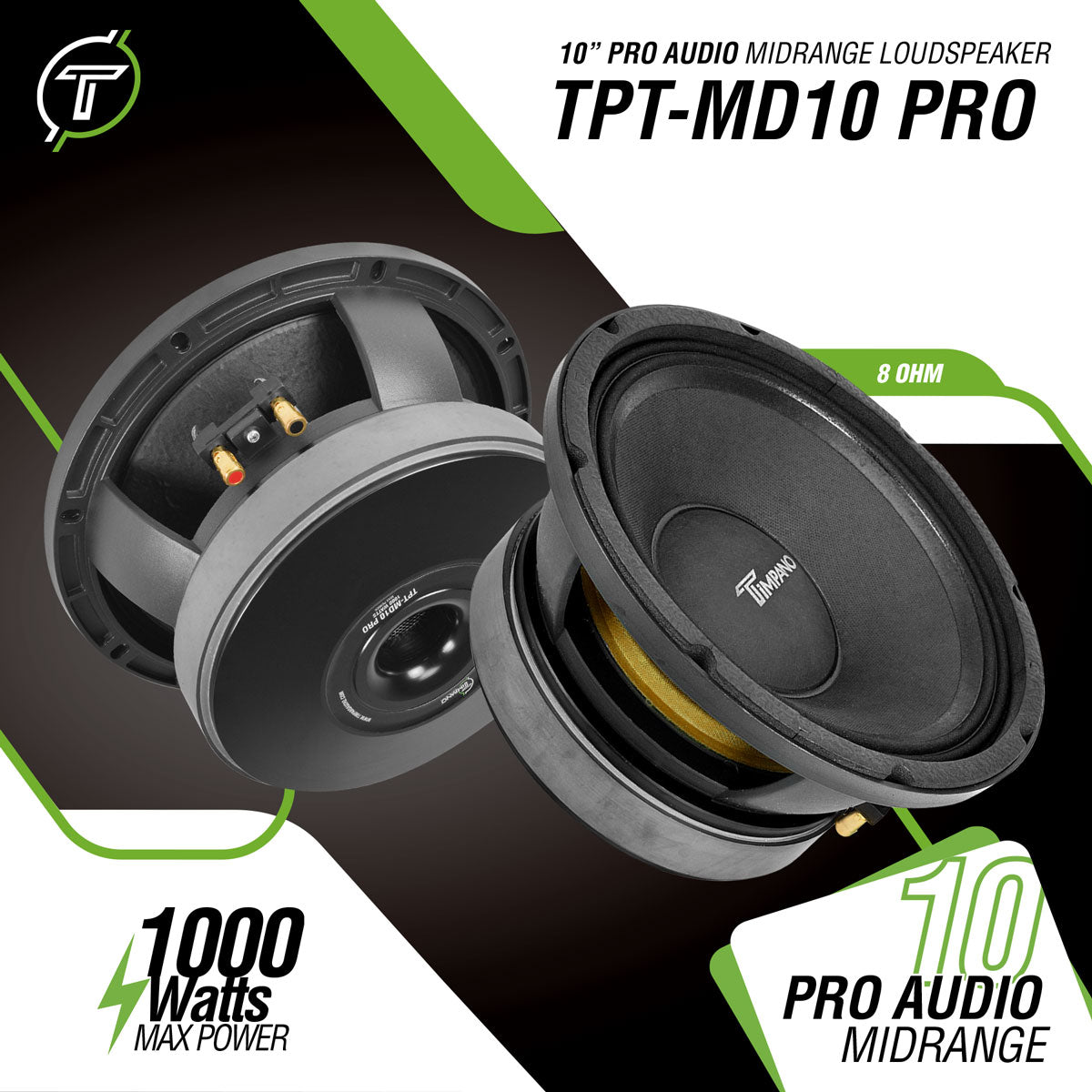 TPT-MD10 Pro 10? Pro Audio Midrange Loudspeaker