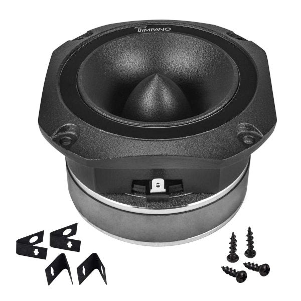 Timpano TPT-ST25 BLACK 4” PRO Audio Super Tweeters 900 Watts 8 Ohm – Pair