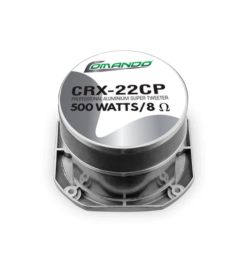 Comando SUPER TWEETER 500W 8OHM ALUMINUM FRAME CP FINISH