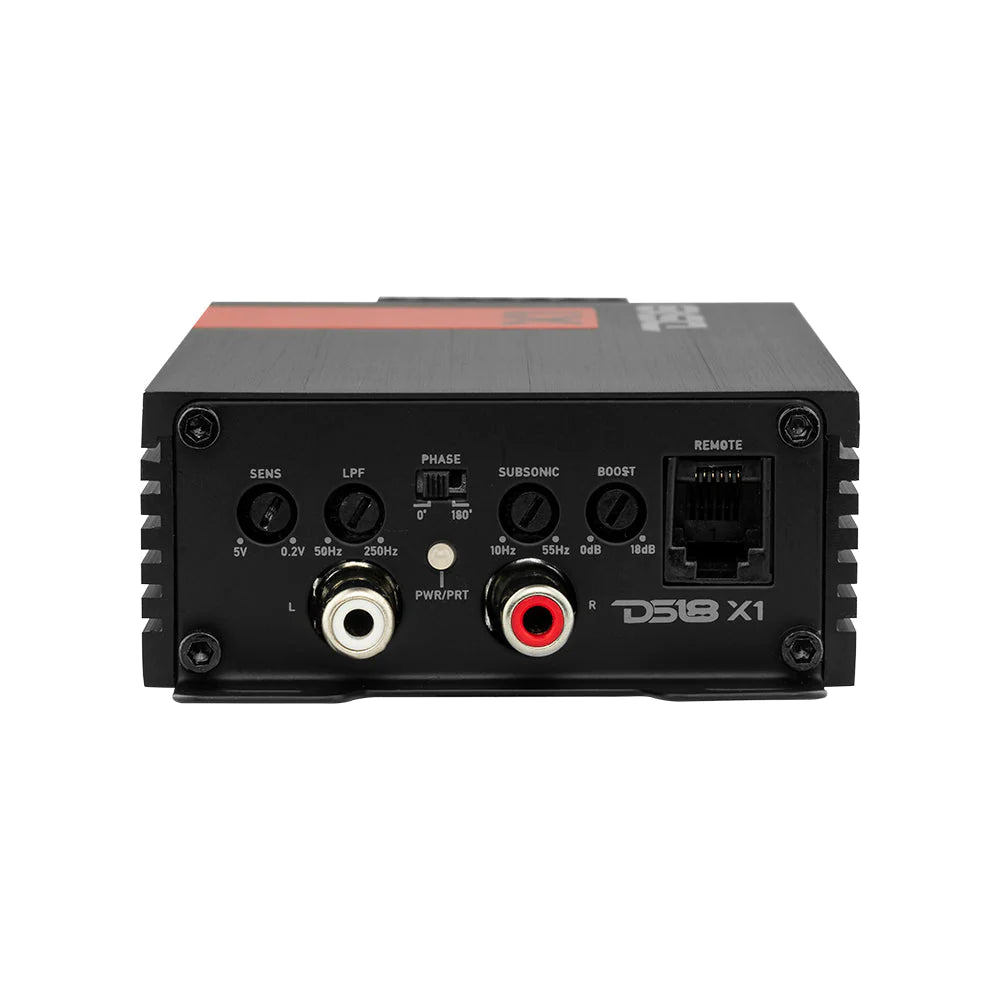 DS18 X1 Ultra Compact Monoblock Class D 1-Channel Car Amplifier 900 Watts