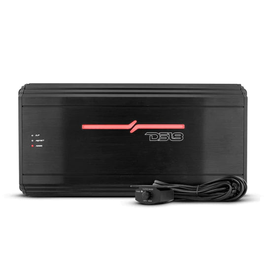 DS18 ZR1500.1D Class D 1-Channel Monoblock Amplifier 1500 Watts RMS- 1 Ohm