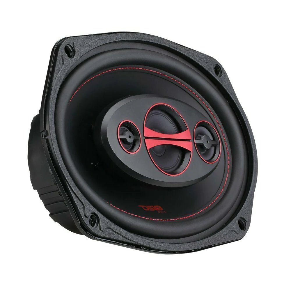 DS18 GEN-X6.9 6x9" 4-Way Coaxial Speakers 180 Watts 4-Ohm