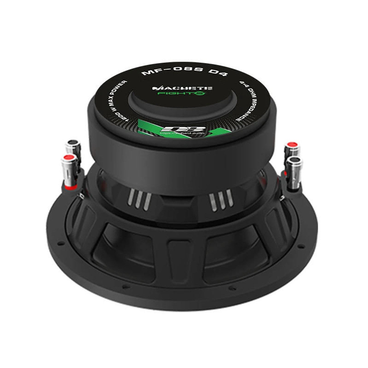 DEAF BONCE MACHETE 8" 1200 WATTS 2+2 OHM DUAL VOICE COIL SUBWOOFER MF-08S D2