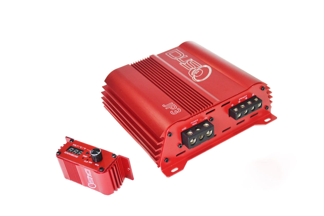 Red Down4sound jp3 cpt 555w rms - 4 2 1 any-ohm amplifier