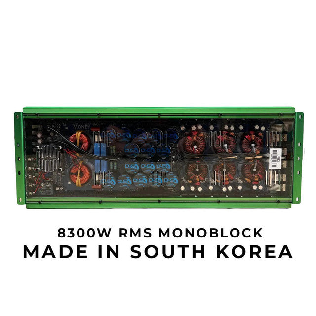 Down4Sound JP83 GREEN | 8300W RMS Amplifier