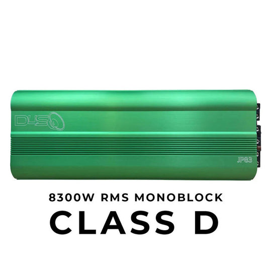 Down4Sound JP83 GREEN | 8300W RMS Amplifier