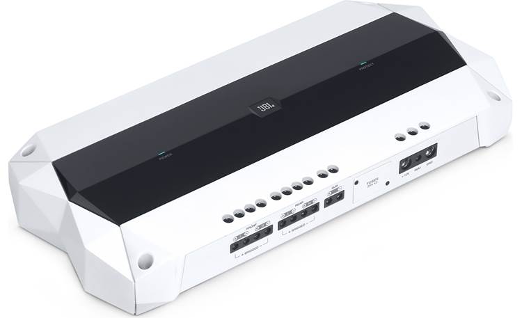 JBL MA4505 5-channel marine amplifier — 45 watts RMS x 4 at 4 ohms + 500 watts RMS x 1 at 2 ohms