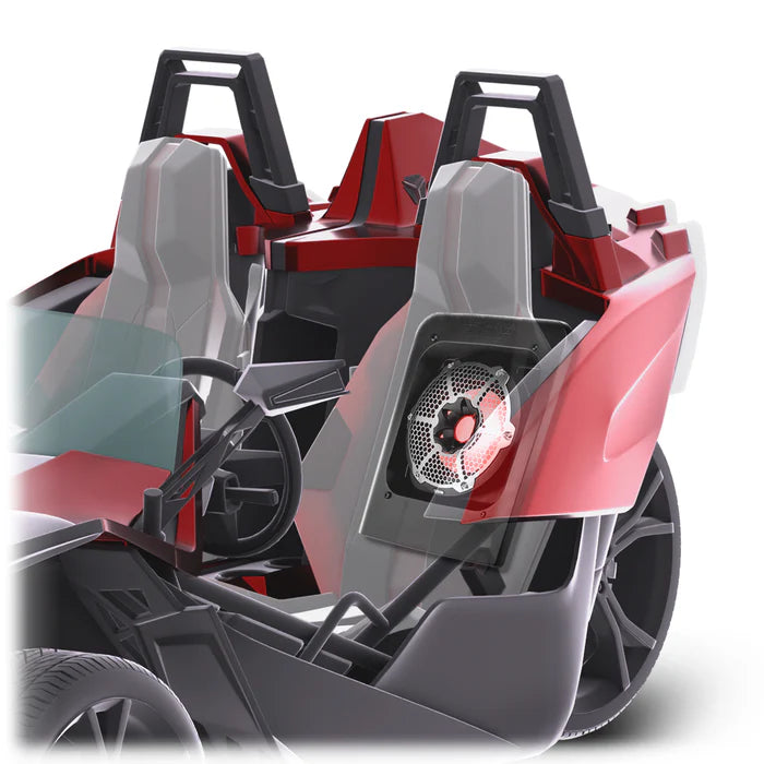 Polaris Slingshot Rear 10" Subwoofer Empty Enclosure - Fits Either Passenger or Driver Side | 2015 - Current