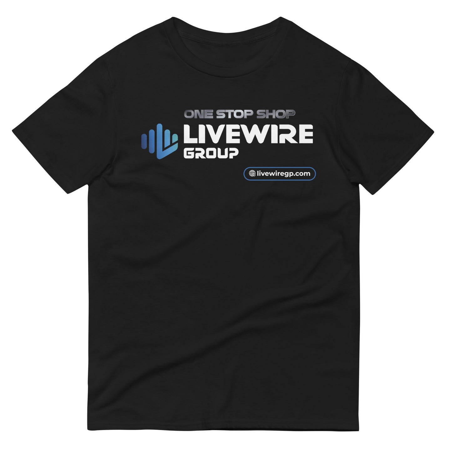 Black Short-Sleeve T-Shirt