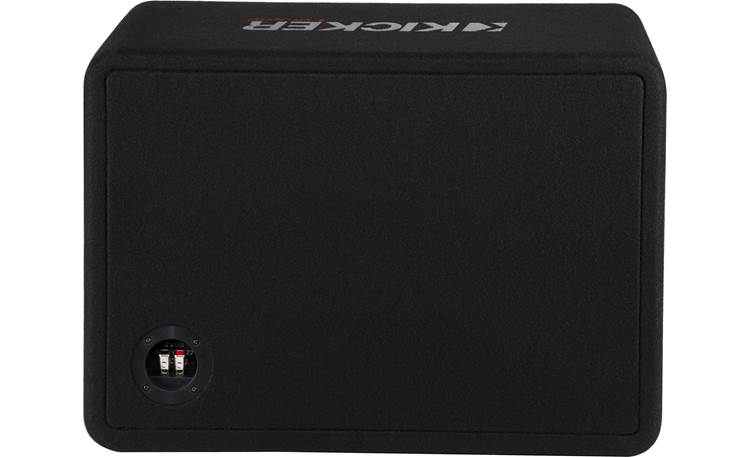 KICKER CompR 12" (30cm) single subwoofer in Vented Enclosure, 2-Ohm, 500W