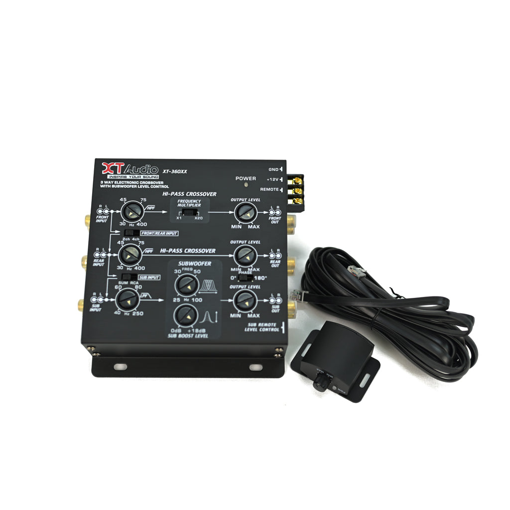CROSSOVER 3 WAY XT-360XX AUDIO