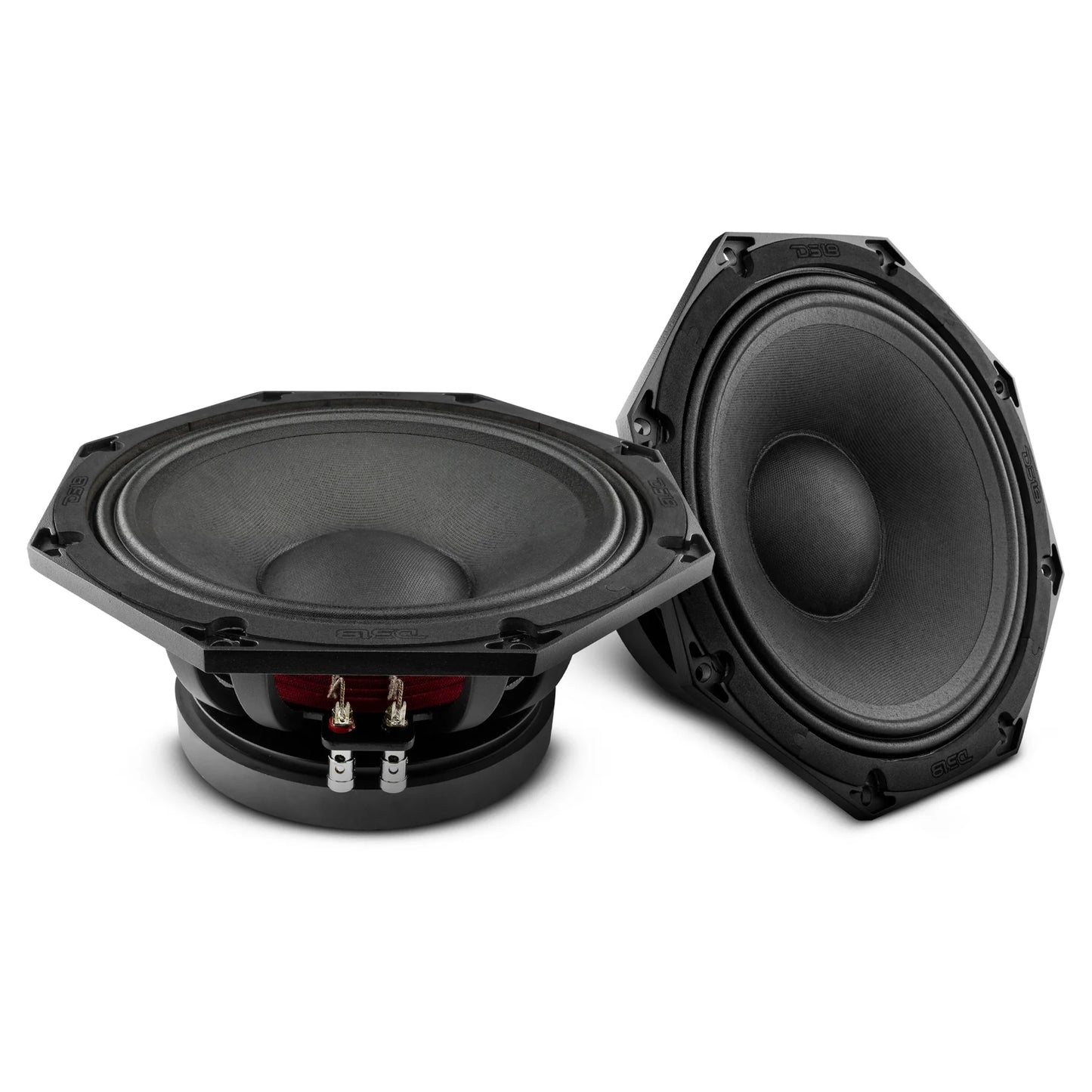 DS18 10OCT500-8 PRO Octagon 10" Mid-Range Loudspeaker 1000 Watts Max 8-Ohm