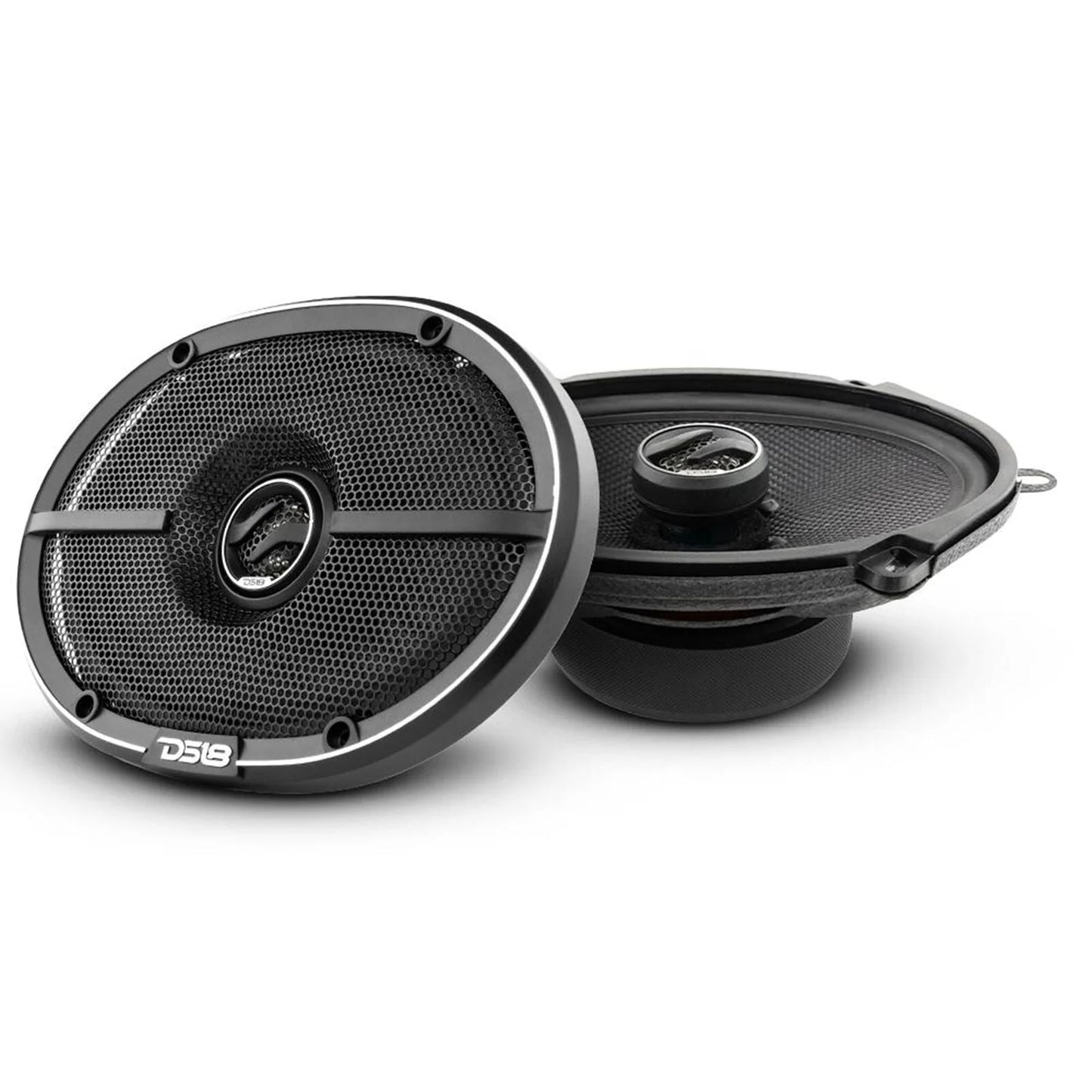 DS18 ZXI 6x9" 2-Way Coaxial Speakers with Kevlar Cone 360 Watts 4-Ohm