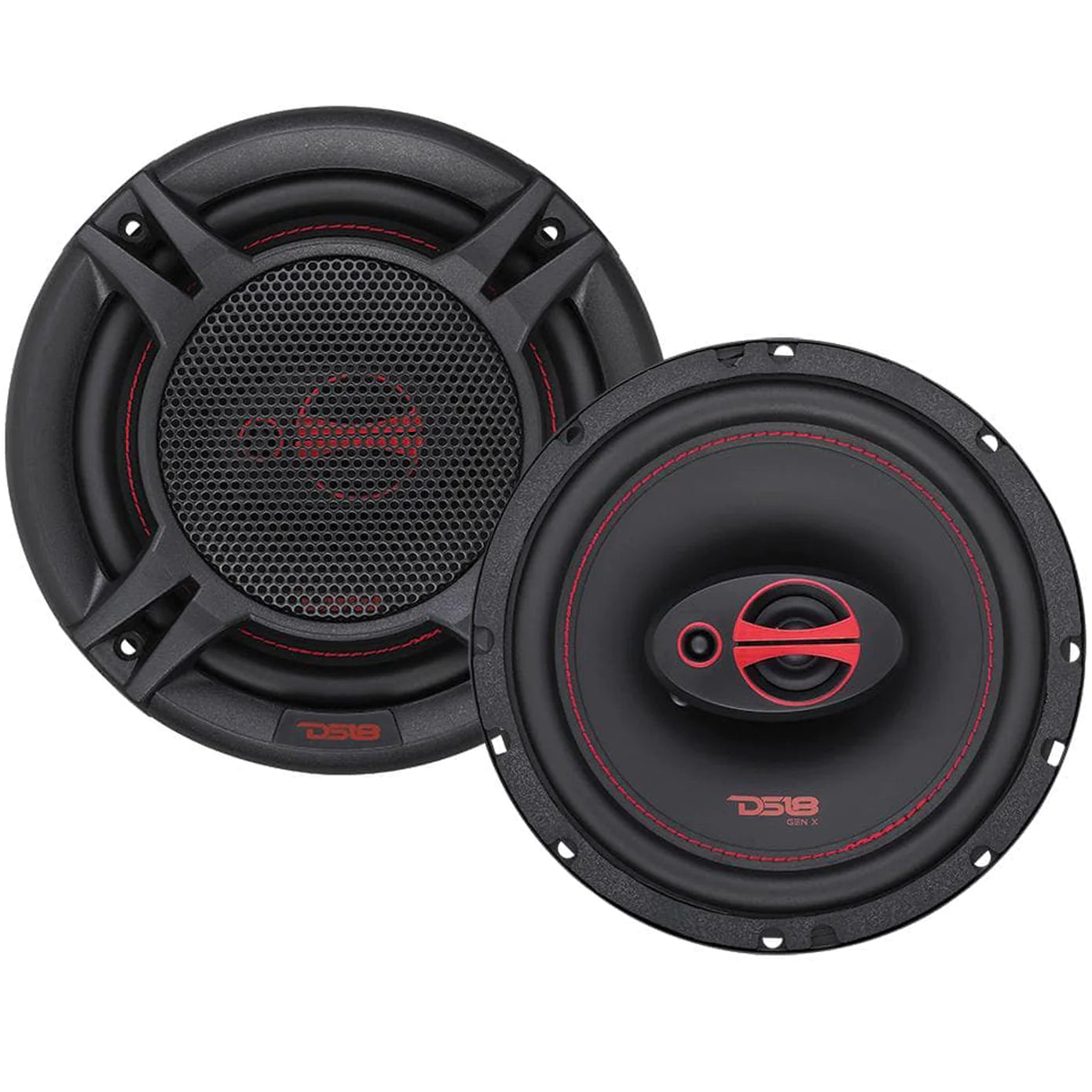 DS18 GEN-X6.5" 3-Way Coaxial Speakers 150 Watts 4-Ohm