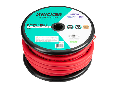 KMWPR4100 Marine 4AWG Power Wire, 100Ft, Red