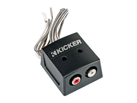 KISLOC Speaker wire-to-RCA Converter with LOC, 2ch.