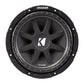 KICKER 50GOLD104 10-Inch (25cm) Gold Series Subwoofer|50th Anniversary Edition 400 Watts RMS 800 Watts Peak DVC 4-ohm