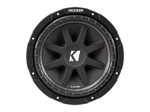 KICKER 50GOLD104 10-Inch (25cm) Gold Series Subwoofer|50th Anniversary Edition 400 Watts RMS 800 Watts Peak DVC 4-ohm