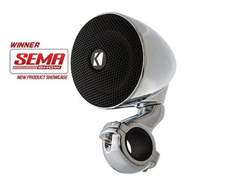 PSM 3-Inch Weather-Proof Enclosed Mini System, Chrome, 2-Ohm