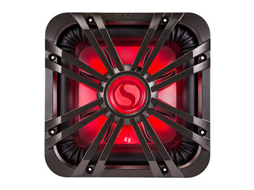 10" Square Charcoal LED Grille