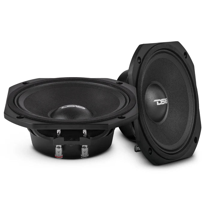 PRO 6.5” Slim Professional Mid-Range Speaker With Neodymium Magnet 180 Watts Rms 8-Ohm - Recommended for Dome and Diffuser Horn (LA)