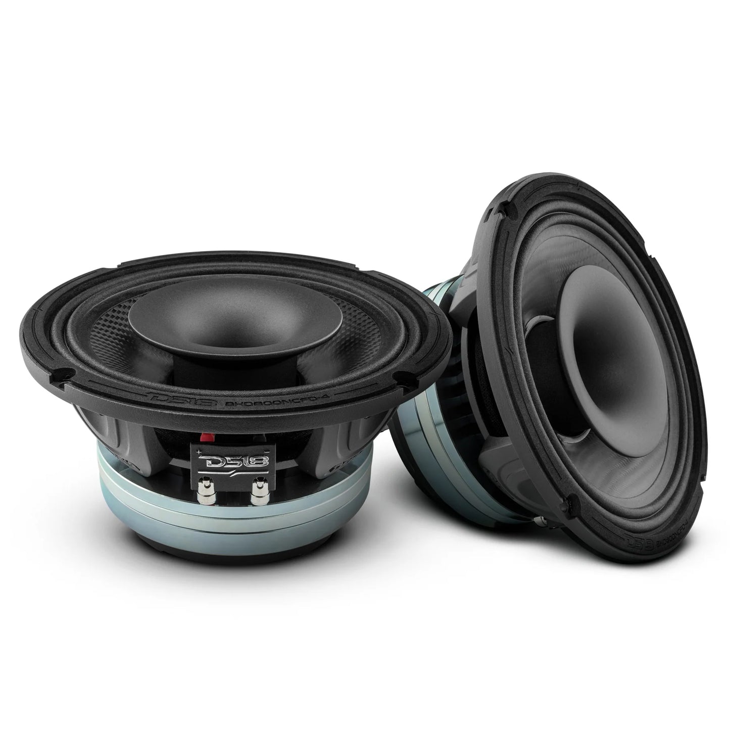 DS18 8HD800NCFD-4 8" Hybrid Coaxial Loudspeaker with Water Resistant Carbon Fiber Cone, Driver Built in and Neodymium Magnet 4-Ohm