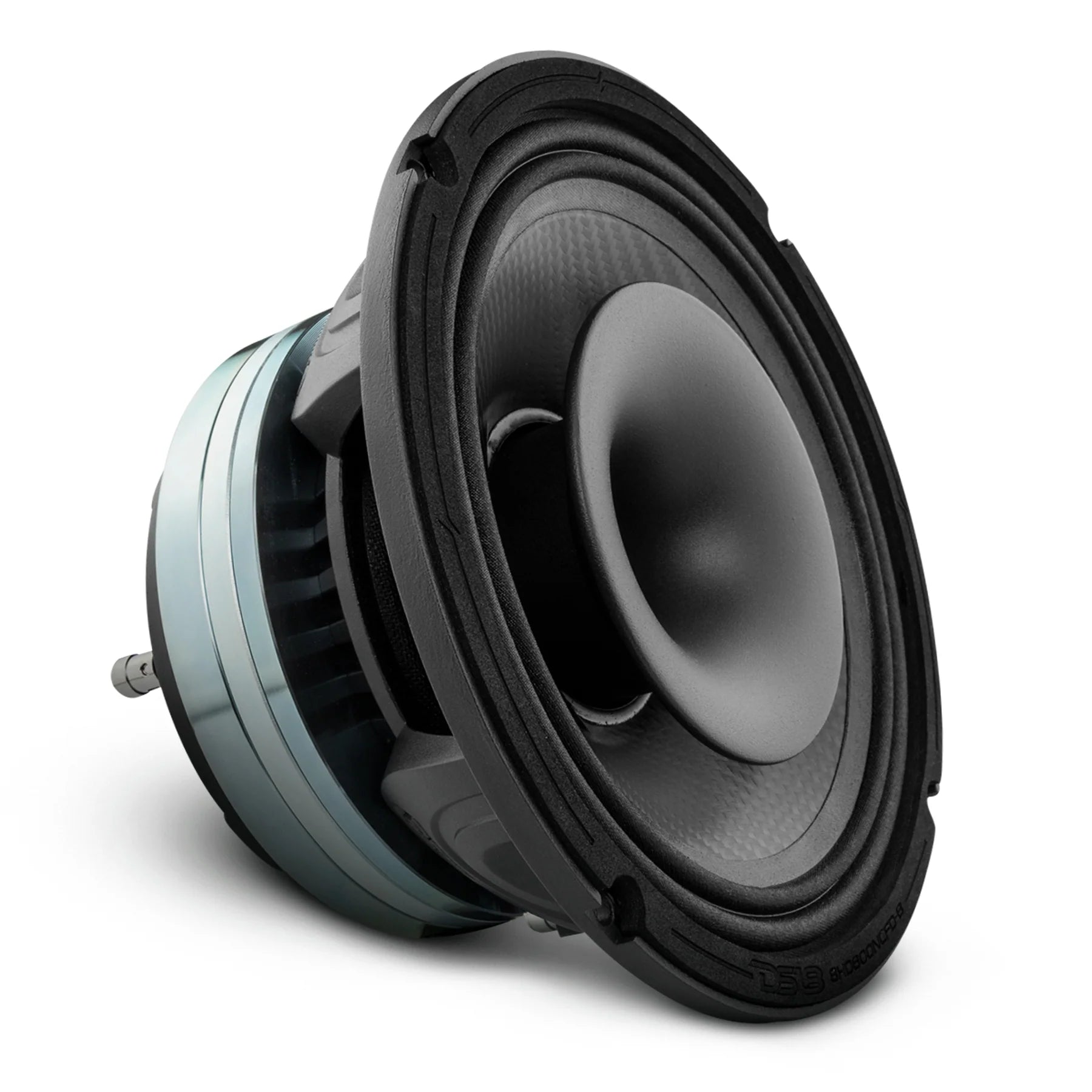 DS18 8HD800NCFD-8 8" Water Resistant Carbon Fiber Mid-Bass With Built in Coaxial Hybrid Driver Neodymium Magnet 800 Watts
