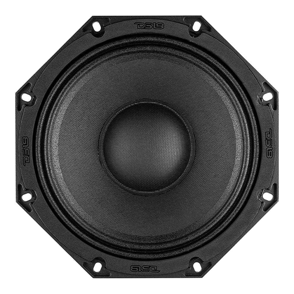 DS18 8OCT400-8 PRO 8" Octagon Mid-Range Loudspeaker 800 Watts Max 8 Ohm